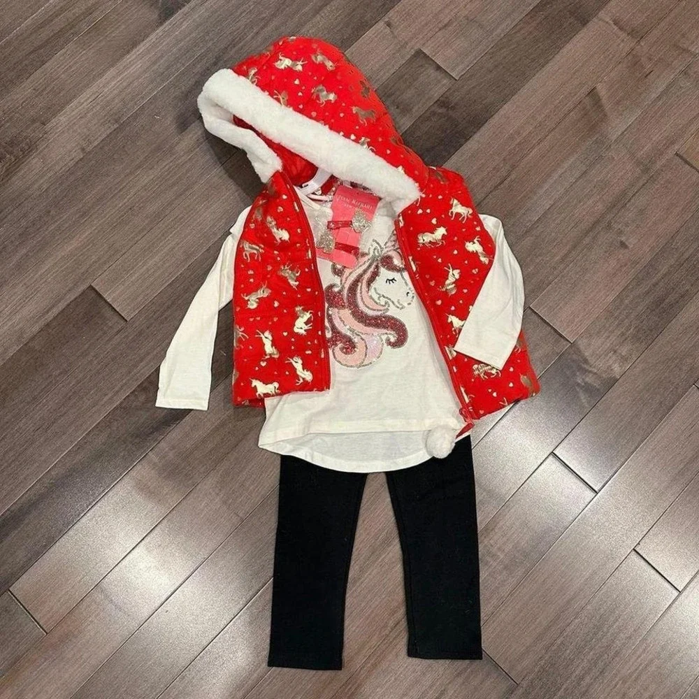 Issac Mizrahi Girls‎ Set Size 4 (xs) NWT